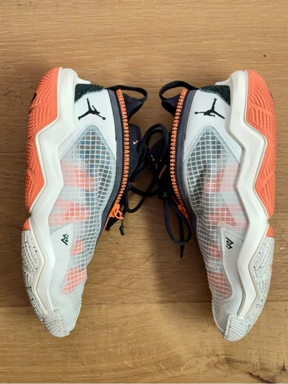 Jordan Why Not Zer0.6 Rattan Westbrook Phantom/White/Black/Orange Trance Men's 9